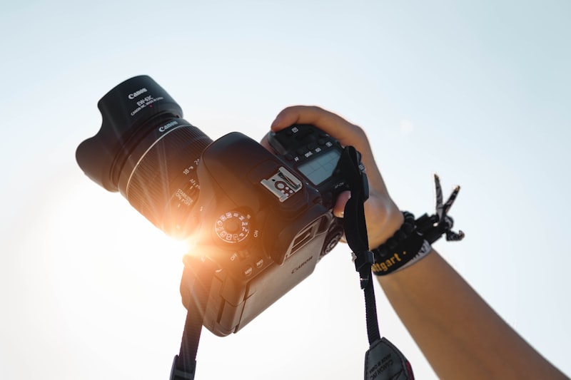 Behind the lens
